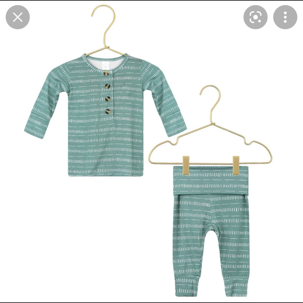 Lou Lou & Co Top and Bottom in Tyler size 6-12mo